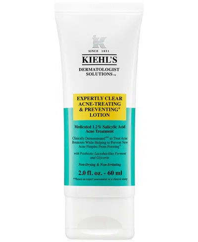 Shop Kiehl's Since 1851 Expertly Clear Acne-treating & Preventing Lotion In No Color