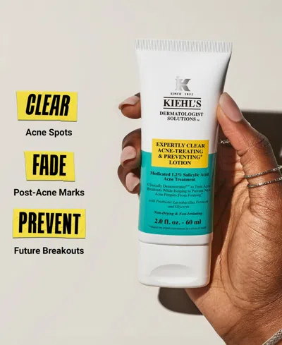 Kiehl's Since 1851 Expertly Clear Acne-treating & Preventing Lotion In No Color