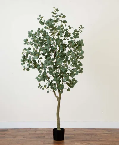 Shop Nearly Natural 7ft. Artificial Greco Eucalyptus Tree In Green