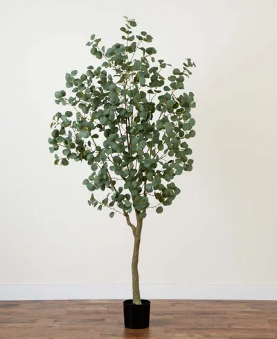 Nearly Natural 7ft. Artificial Greco Eucalyptus Tree In Green