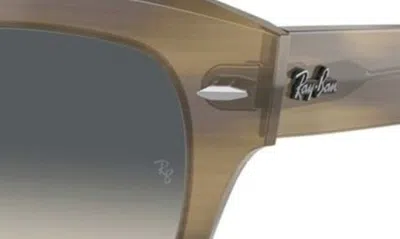 Ray Ban State Street 52mm Sunglasses In Striped Grey