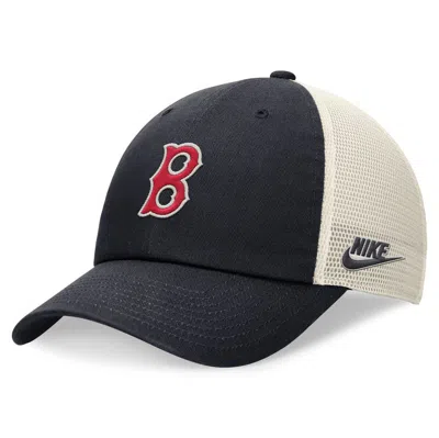 Shop Nike Navy Boston Red Sox Cooperstown Collection Rewind Club Trucker Adjustable Hat