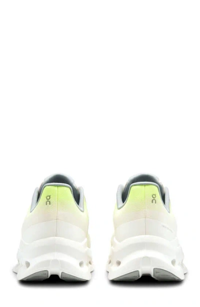 Shop On Cloudtilt Running Shoe In Lime/ Ivory