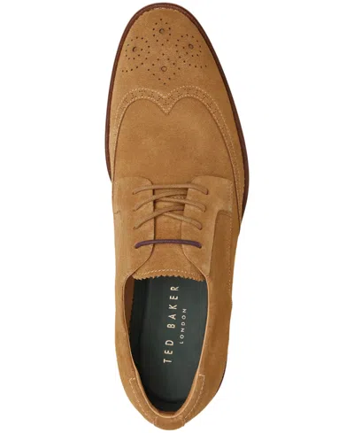 Shop Ted Baker Men's Hackney Dress Shoes In Whiskey