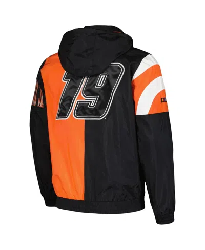 Starter Black Martin Truex Jr Red Zone Full-zip Jacket In Black