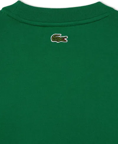 Shop Lacoste Men's Relaxed-fit Stitched Logo Graphic T-shirt In Roquette