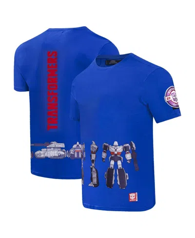 Freeze Max Men's And Women's  Royal Transformers Barricade T-shirt In Royal