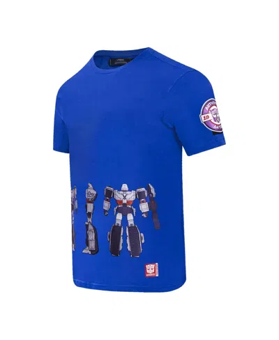 Freeze Max Men's And Women's  Royal Transformers Barricade T-shirt In Royal