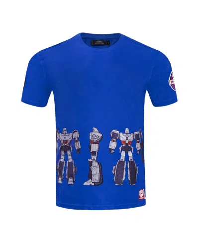Freeze Max Men's And Women's  Royal Transformers Barricade T-shirt In Royal