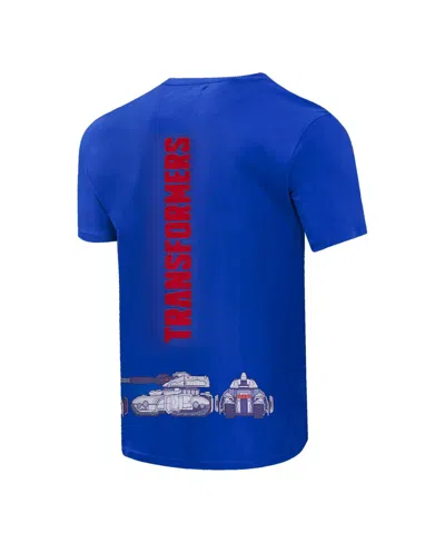Freeze Max Men's And Women's  Royal Transformers Barricade T-shirt In Royal