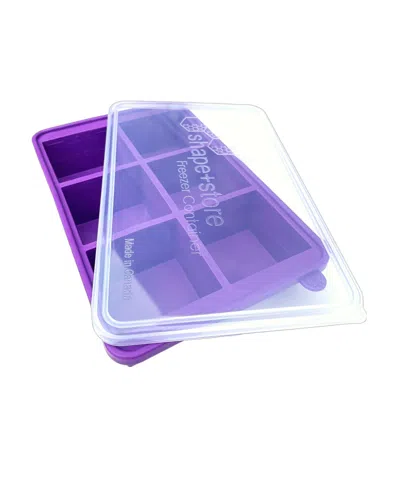 Shop Shape+store Soup Master 6 Cup Freezer Container In Purple