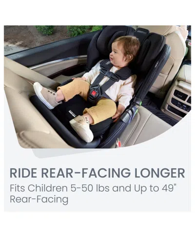 Shop Britax Poplar S Baby Boy Or Baby Girl Convertible Car Seat In Onyx