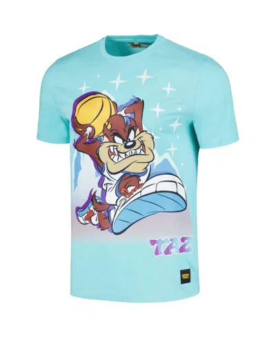 Shop Freeze Max Men's And Women's  Mint Looney Tunes Taz Tearin' Up The Mountain T-shirt