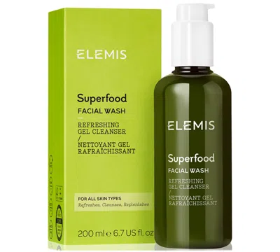 Elemis Superfood Facial Wash Gel Cleanser 200ml In No Color