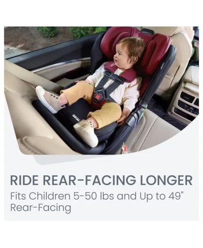 Shop Britax Poplar S Baby Boy Or Baby Girl Convertible Car Seat In Ruby Onyx