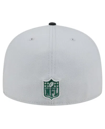 New Era Gray New York Jets Active Camo 59fifty Fitted Hat In Gray