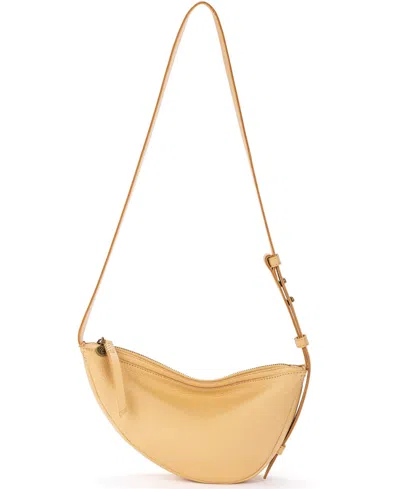 Shop The Sak Tess Sling Leather Crossbody Bag In Buttercup