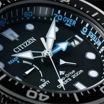 Pre-owned Citizen Promaster Bn2031-85e Marine Eco-drive Aqualand Men With Box Fast Ship