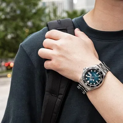 Pre-owned Orient Mako Automatic Watch Mechanical Automatic Diver's Watch Rn-aa0811e Men's