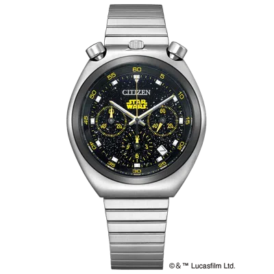 Pre-owned Citizen Collection Record Label Tsuno Chrono Star Wars An3667-58e Limited Watch