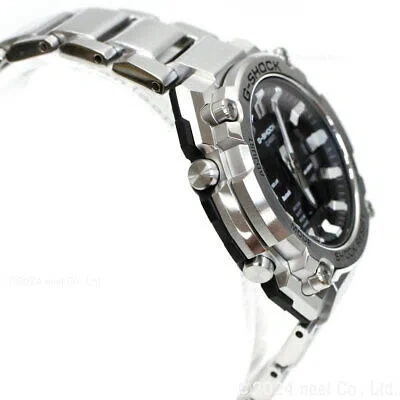 Pre-owned G-shock Casio  Gst-b600d-1ajf Men's Watch Ana-digi G-steel Bluetooth Solar