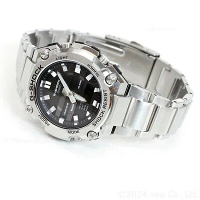 Pre-owned G-shock Casio  Gst-b600d-1ajf Men's Watch Ana-digi G-steel Bluetooth Solar