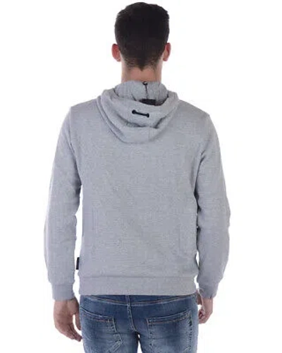 Pre-owned Emporio Armani Sweatshirt Hoodie Cotton Man Grey 6z1mc21j14z 616 Sz.l Make Offer In Gray