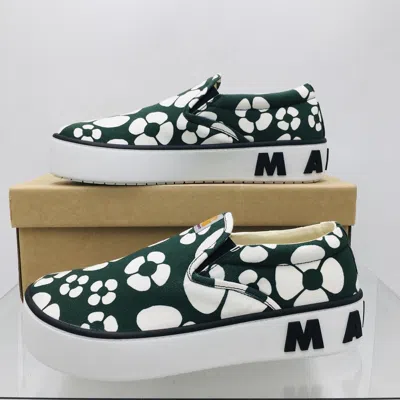 Pre-owned Marni X Carhartt Mens Designer Art Sneakers Size 8 9 10 11 12 13 $750 Fle262 In Multicolor