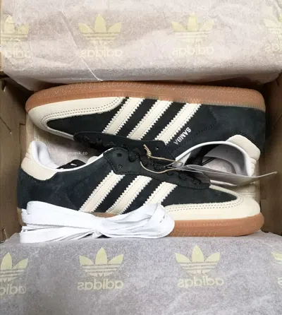 Pre-owned Adidas Originals Samba Og Black Wonder White Women's Size Ie5836