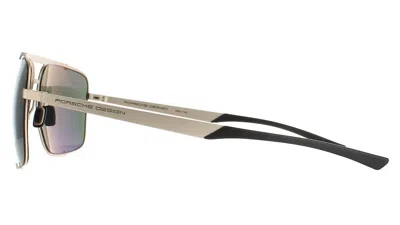 Pre-owned Porsche Design Hooks P'8919 Light Gold/green (b) Sunglasses