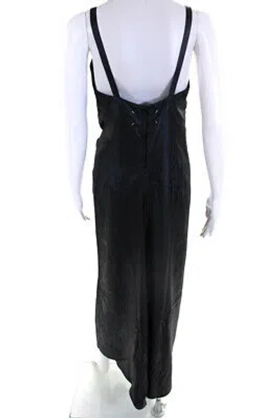 Pre-owned Maison Margiela Womens Maxi Dress - Black Size 38