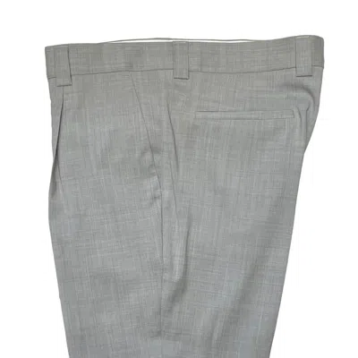 Pre-owned Brunello Cucinelli Men's Pants Size 34 / 50 Grey All Weather Wool Leisure Fit In Gray