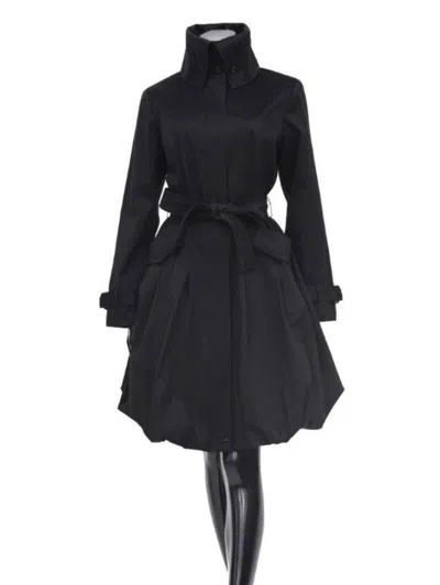 Pre-owned Samuel Dong Bubble Coat Dress 11664 (black) Brand W Tags