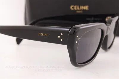 Pre-owned Celine Brand  Sunglasses Cl 40267u 01a Black/dark Gray For Men Women