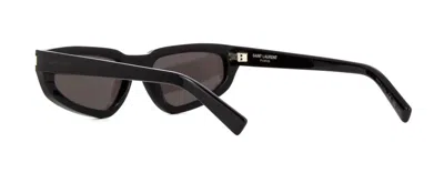 Pre-owned Saint Laurent Sl 634 Nova Black/grey (001) Sunglasses In Gray