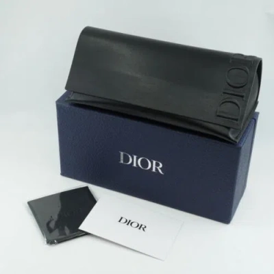 Pre-owned Dior Club M1u 31b7 Matte Navy Blue/silver Mirrored With Blue Star Mon... In Silver Mirrored With Blue Star Monogram