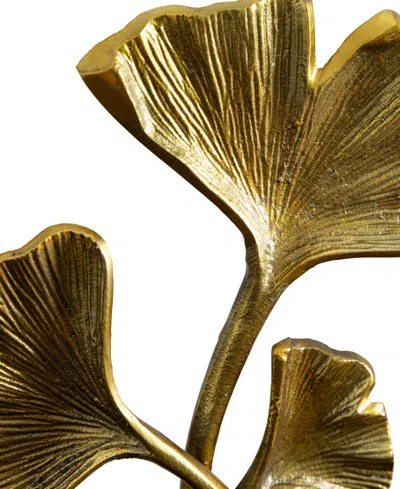 Shop Nearly Natural 15in. Gold Leaf Sculpture Decorative Accent