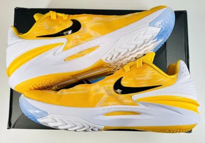 Pre-owned Nike Air Zoom Gt Cut 2 Tb Promo University Gold Yellow Sz 9.5 Dx6650-701