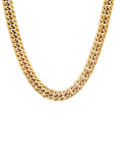 Shop Steeltime Men's Round Link Chain 24" Necklace In Gold
