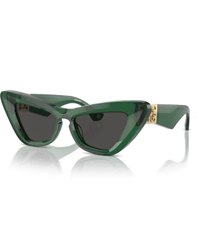 Shop Burberry Women's Sunglasses, Be4421u In Green