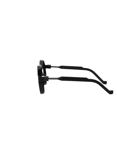 Shop Vava Eyewear Vava Sunglasses In Black|black Hinges|black Lenses