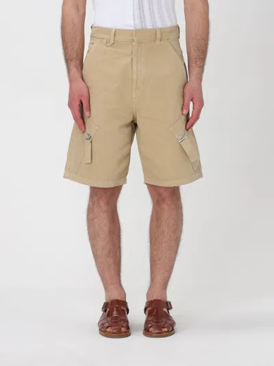 Jacquemus Marrone Shorts In Beige