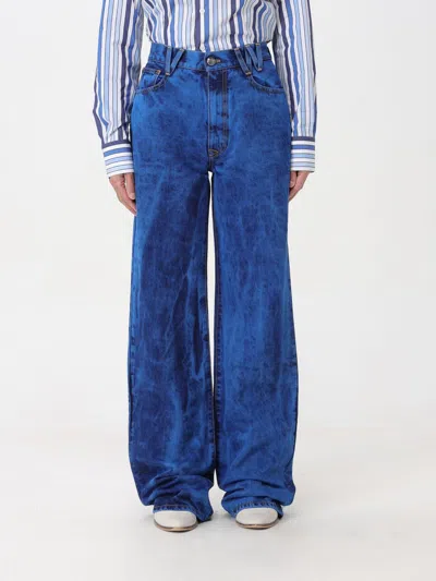 Shop Vivienne Westwood Jeans  Woman Color Blue