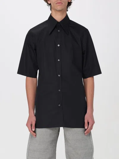 Shop Maison Margiela Shirt  Men Color Black