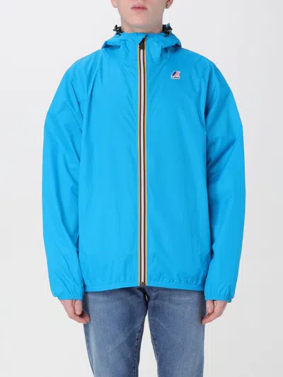 K-way Jacket  Men Color Turquoise In Turquoise