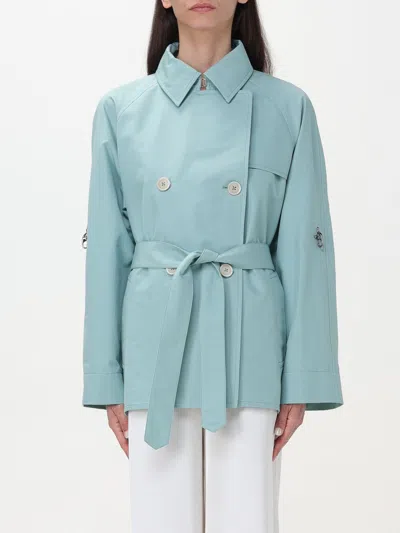 Shop Fay Trench Coat  Woman Color Green