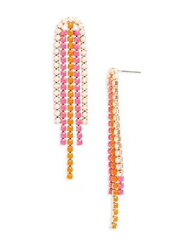 Shop Aqua Multicolored Drop Earrings, 2.8l - 100% Exclusive