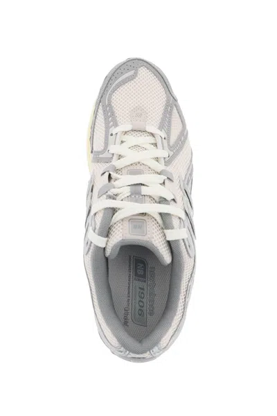 Shop New Balance Sneakers In White,silver