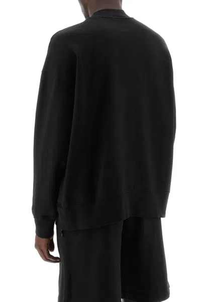 Shop Palm Angels Sweatshirt With In Black