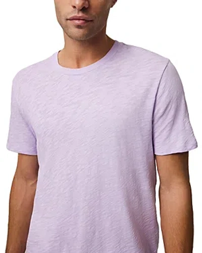 Shop Atm Anthony Thomas Melillo Slub Knit Space Dye Tee In Pale Orchid